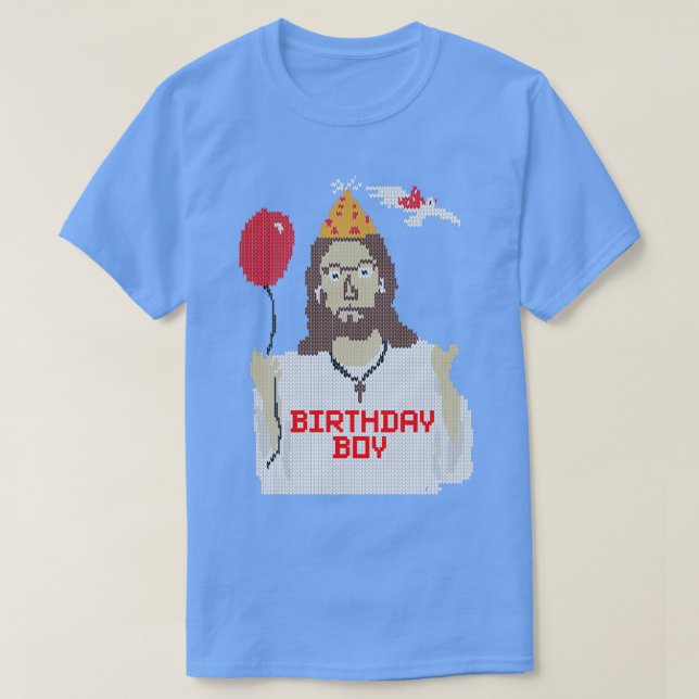 Jesus Birthday Boy Christmas Gifts  T-Shirt (Design vorne)