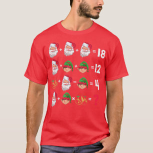 Jesus Birthday Math Lehrer Spaß XMas Reihenfolge O T-Shirt