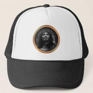 Jesus blickt in den Himmel Truckerkappe