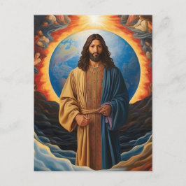 *~* Jesus Blume Heilung Erde Universum AP50 Kosmis Postkarte