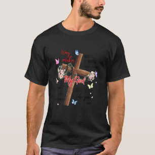 Jesus Blumen Butterfly Faith Christlich Cross My G T-Shirt