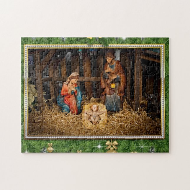 Jesus Born Puzzle (Horizontal)