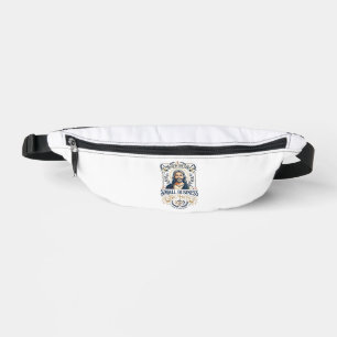 Jesus Boutique Kleinunternehmer-Shirt Christia Bauchtasche