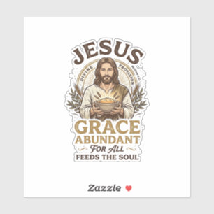 Jesus Bowling Vintage-Shirt Christliches Grafik_1 Aufkleber
