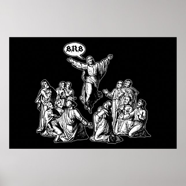 Jesus BRB lol Poster (Vorne)