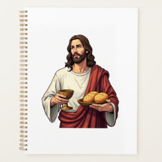 Jesus Bread Wine Vintage Engraving Tee 2 Planer