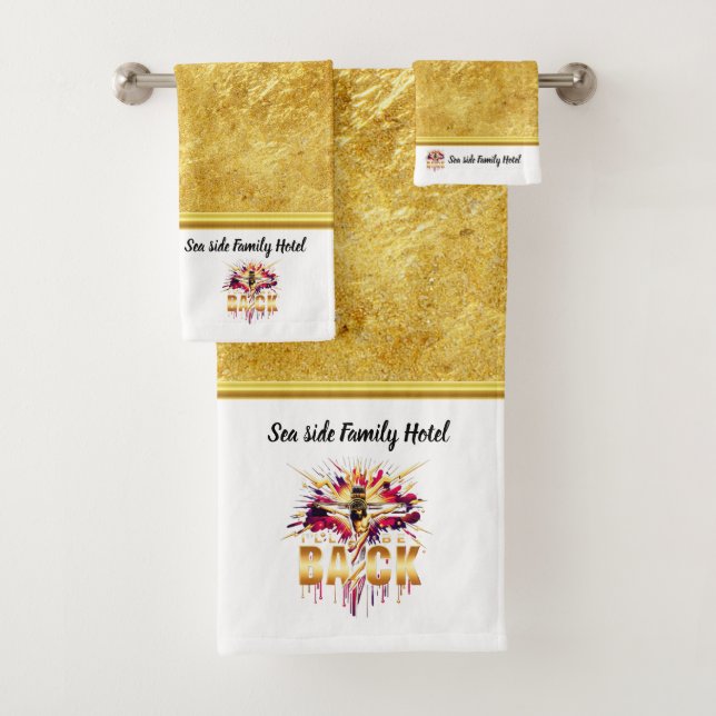 Jesus bringt Hoffnung mit seiner Rückkehr Badhandtuch Set (Insitu)