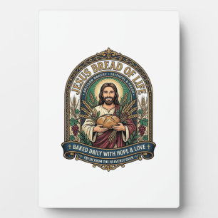 Jesus Brot des Lebens Jesus Brot Leben Bäckerei Ch Fotoplatte