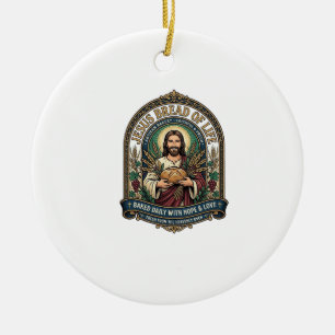 Jesus Brot des Lebens Jesus Brot Leben Bäckerei Ch Keramik Ornament