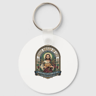 Jesus Brot des Lebens Jesus Brot Leben Bäckerei Ch Schlüsselanhänger
