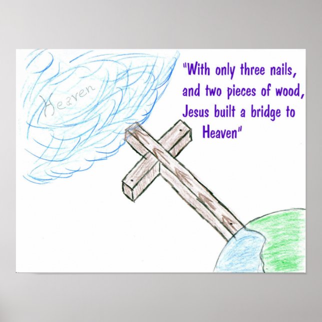 Jesus Brücke Poster (Vorne)