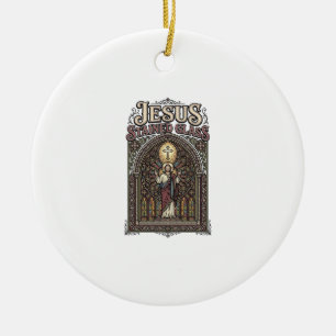 Jesus-Buntglas Jesus-Buntglas Kathedrale  Keramik Ornament