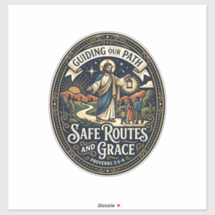 Jesus Busfahrer Transitmitarbeiter Shirt Glaube ba Aufkleber