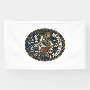 Jesus Busfahrer Transitmitarbeiter Shirt Glaube Ba Banner