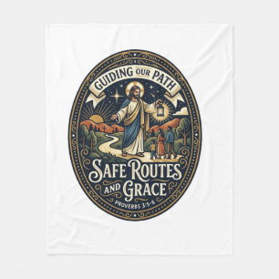 Jesus Busfahrer Transitmitarbeiter Shirt Glaube Ba Fleecedecke