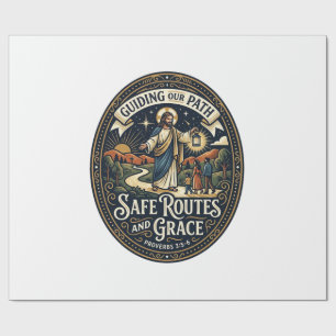 Jesus Busfahrer Transitmitarbeiter Shirt Glaube ba Geschenkpapier