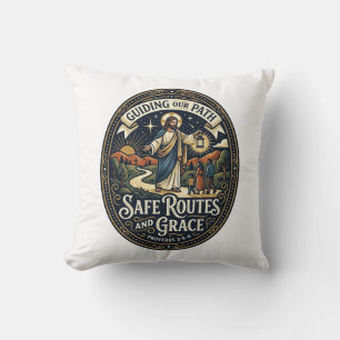 Jesus Busfahrer Transitmitarbeiter Shirt Glaube Ba Kissen