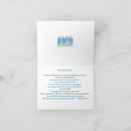 Jesus Calms the Sea Dankeskarte