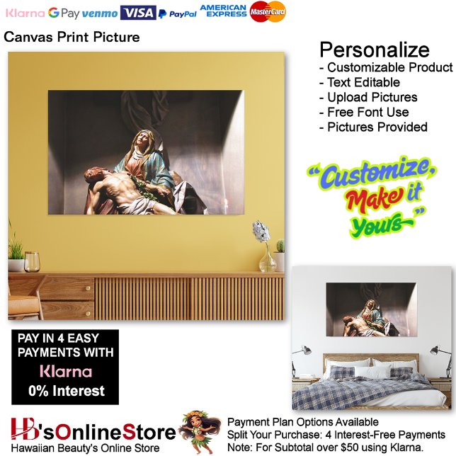 Jesus Canvas Print Picture 18 Leinwanddruck (Mother the Virgin Mary Holding Jesus Canvas Print Picture 18.)