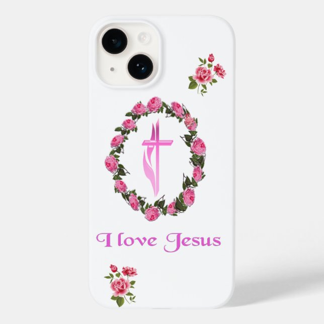 Jesus Case-Mate iPhone Hülle (Rückseite)