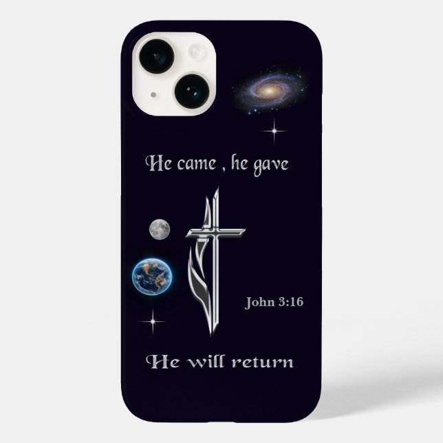 Jesus Case-Mate iPhone Hülle (Rückseite)