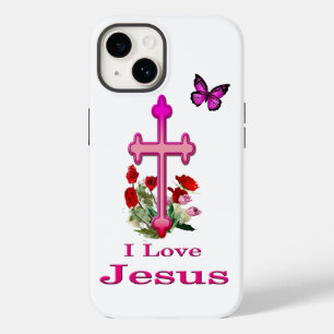 Jesus Case-Mate iPhone 14 Hülle