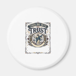Jesus Cheer Gymnastik Grafik T-Shirt Christliche K Magnet