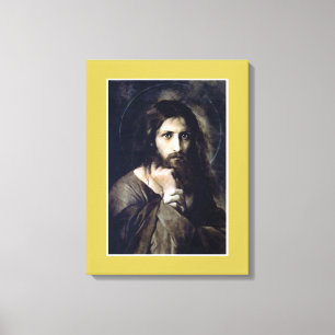Jesus Christ 1888 von Georg Karl Franz Cornicelius Leinwanddruck