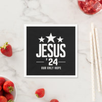 Jesus Christ 2024 Präsident USA Wahlen Politische