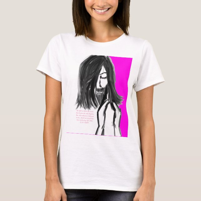 Jesus Christ Art T - Shirt (Vorderseite)