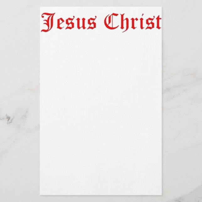 JESUS CHRIST BRIEFPAPIER (Vorderseite)