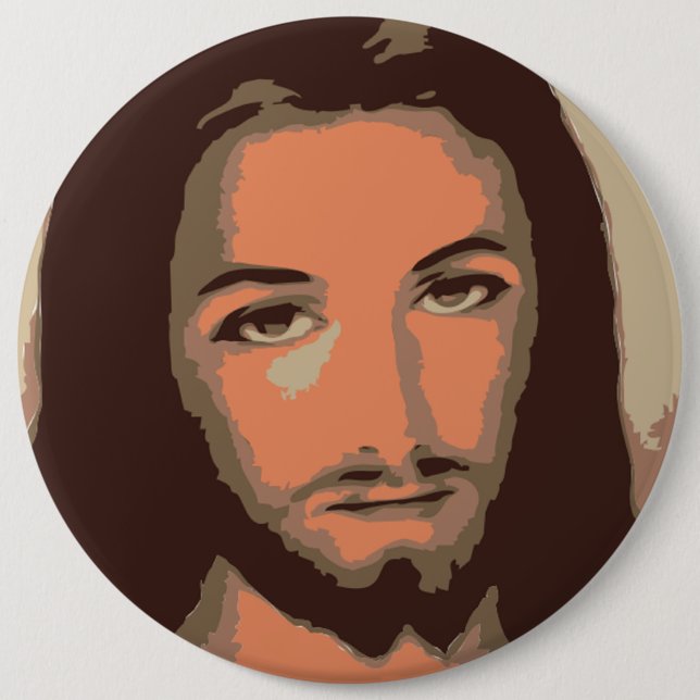 JESUS CHRIST BUTTON (Vorderseite)