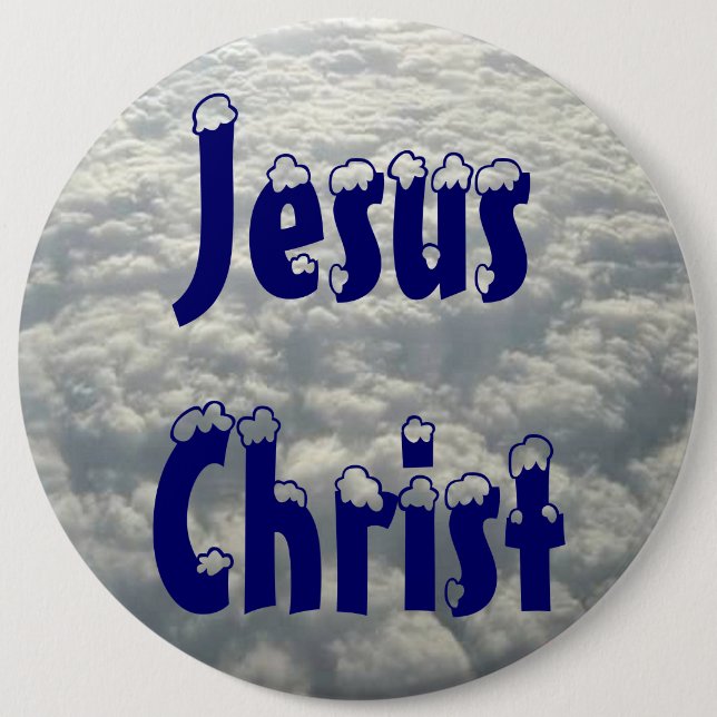 JESUS CHRIST BUTTON (Vorderseite)
