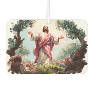 Jesus Christ Christian Faith Bible Air Freshener Autolufterfrischer