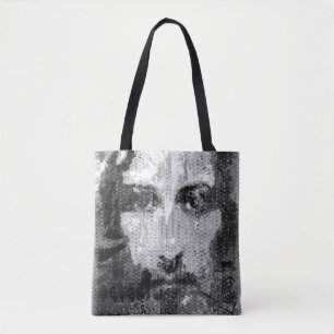 Jesus Christ Collage halftone schwarz + deine Idee