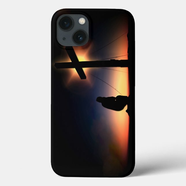 Jesus Christ Crucifixes Cross Case-Mate iPhone Hülle (Rückseite)
