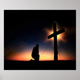 Jesus Christ Crucifixes Cross Poster