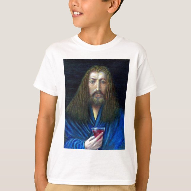JESUS CHRIST, DIE CHALITÄT IN EMMAUS T-Shirt (Vorderseite)