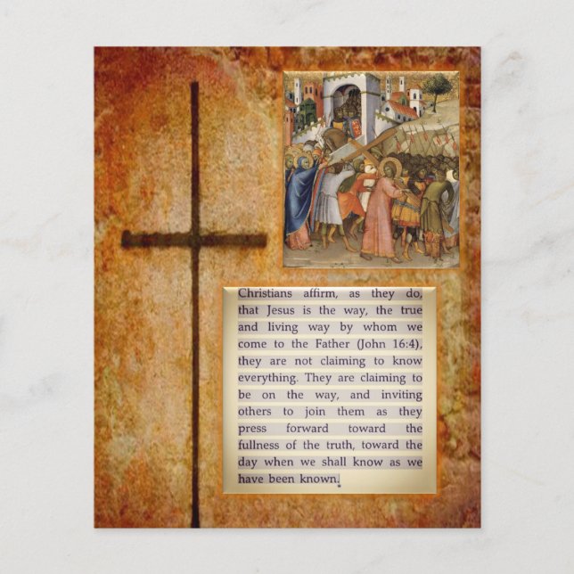 Jesus Christ Flieger Flyer (Vorne)
