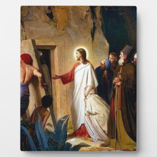 Jesus Christ Fotoplatte