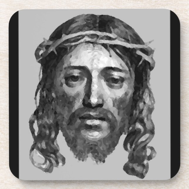 JESUS CHRIST GETRÄNKEUNTERSETZER (Vorderseite)