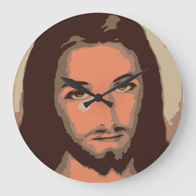 JESUS CHRIST GROßE WANDUHR (Vorderseite)