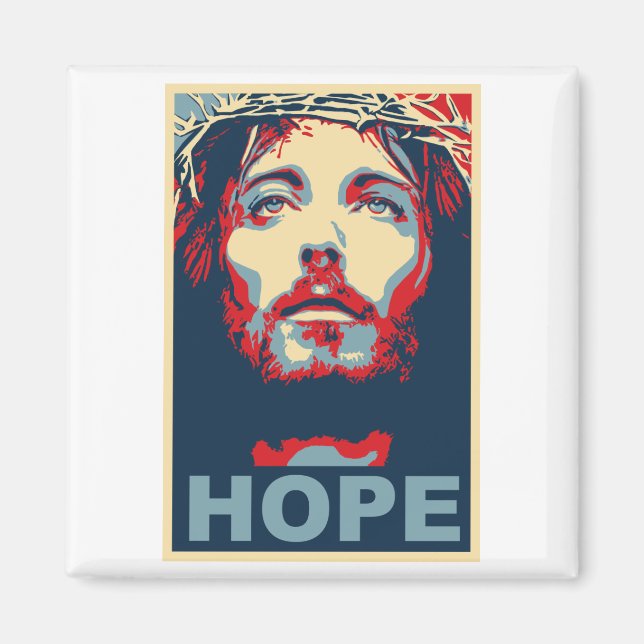 Jesus Christ Hope Magnet (Vorne)