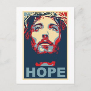 Jesus Christ Hope Postkarte
