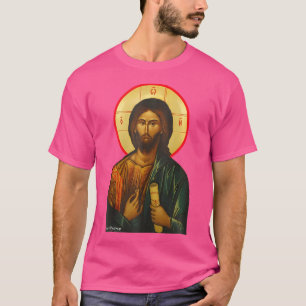 Jesus Christ Icon Griechisch T-Shirt