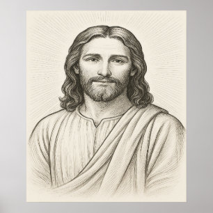 Jesus Christ Illustration™ LDS Art Poster