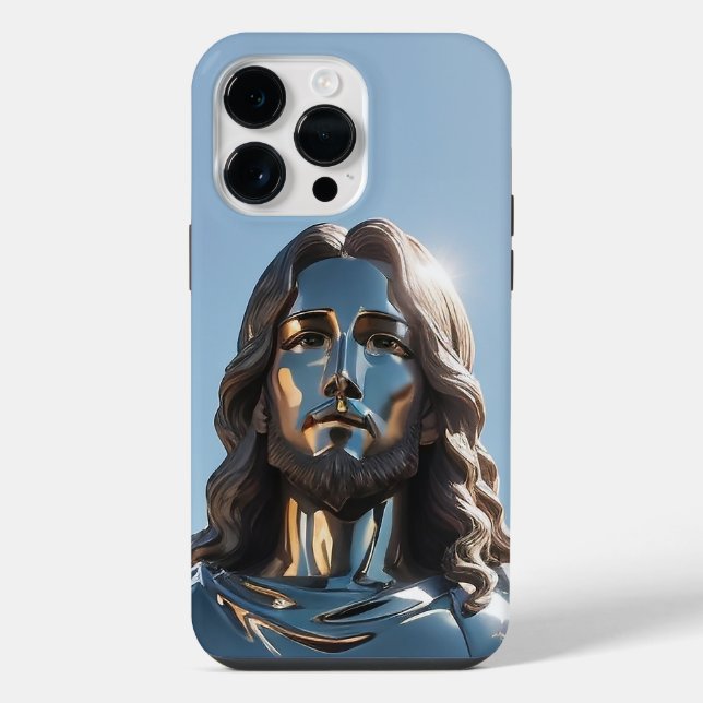 Jesus Christ iPhone Pro Max Fall Hülle (Rückseite)