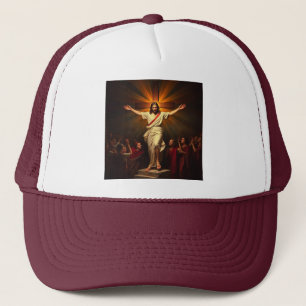 Jesus Christ ist Trucker Hut Risen Truckerkappe