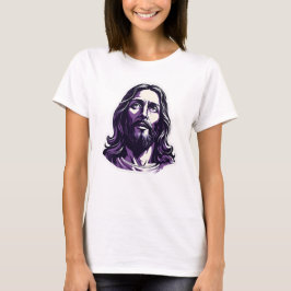 Jesus Christ Lavender Passover Ostern Weihnachten T-Shirt