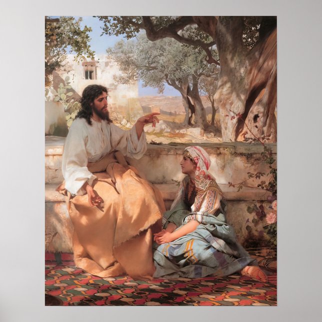 Jesus Christ Martha und Mary Poster (Vorne)